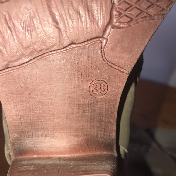 Josef Seibel Toni Suede Studded Harness Ankle Boots Sz 38/7.5 - Picture 8 of 10